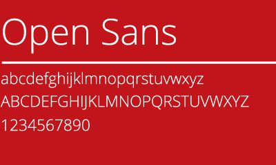 open sans