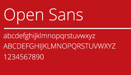 Website Design in Surrey - Open Sans
