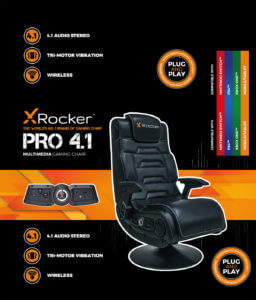 X Rocker packaging detail