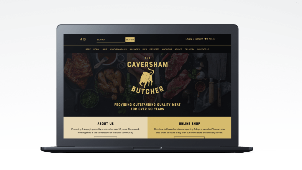 Caversham Butchers Website